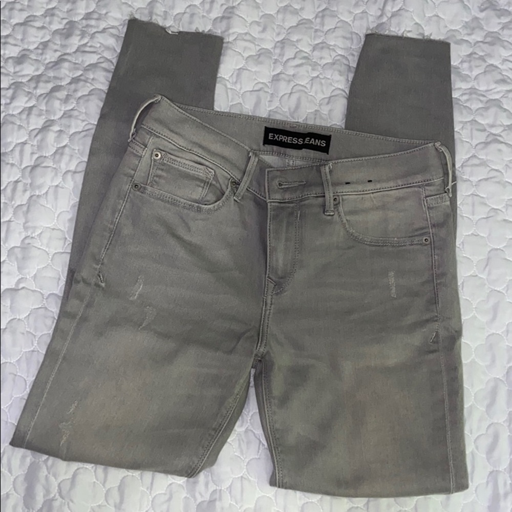Express super soft ankle legging mid rise